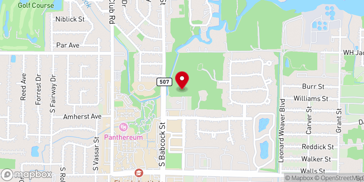 Map showing location of Outreach Evangelistic Pentecostal Church Inc