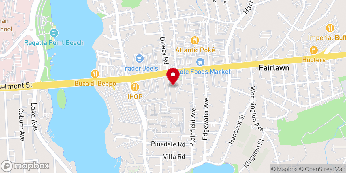 Map showing location of St Anne's Roman Catholic Church