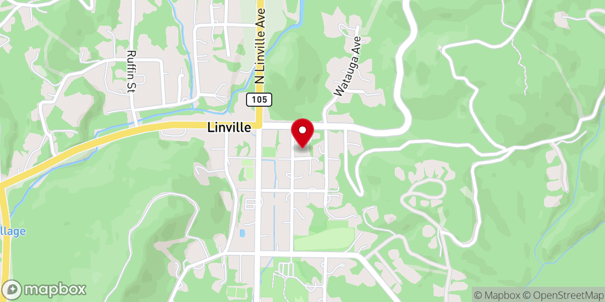 Map showing location of All Saints Episcocal Mission