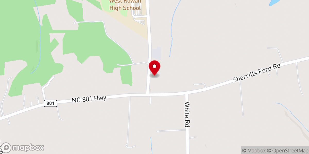 Map showing location of Ebenezer Church of Mt. Ulla
