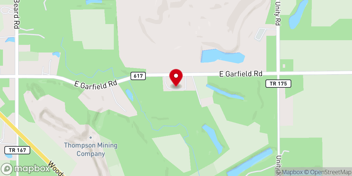 Map showing location of New Springfield Church of God