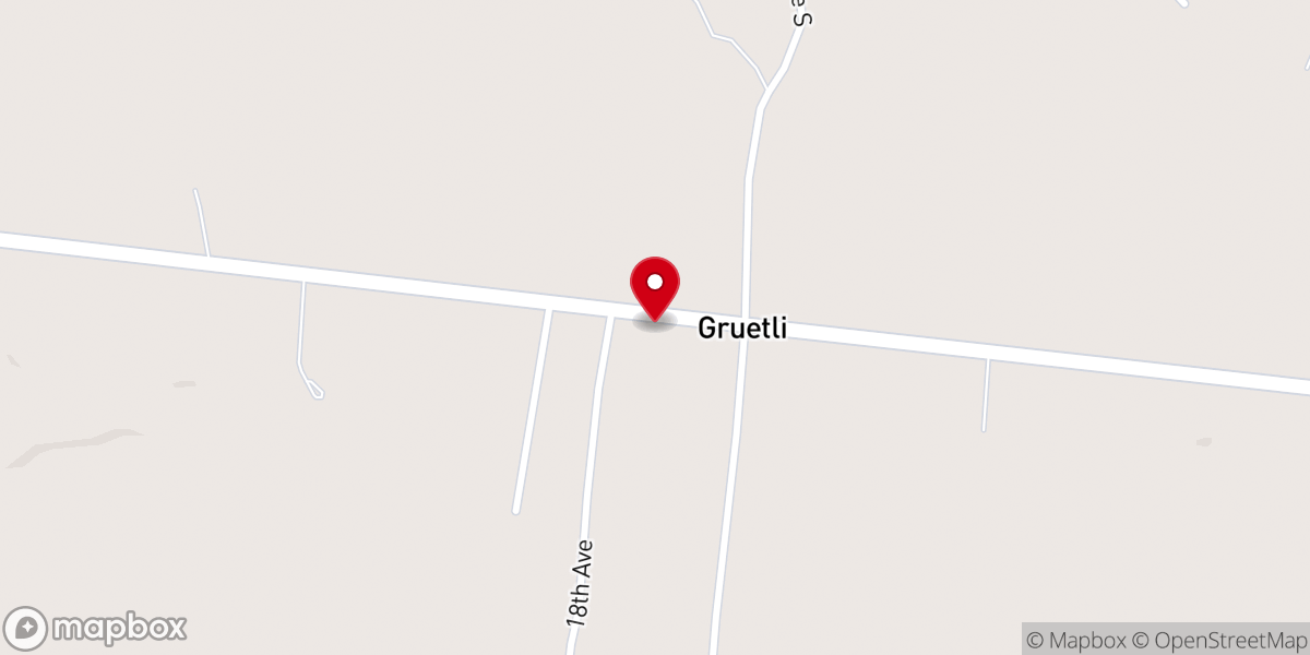 Map showing location of Old Country Church