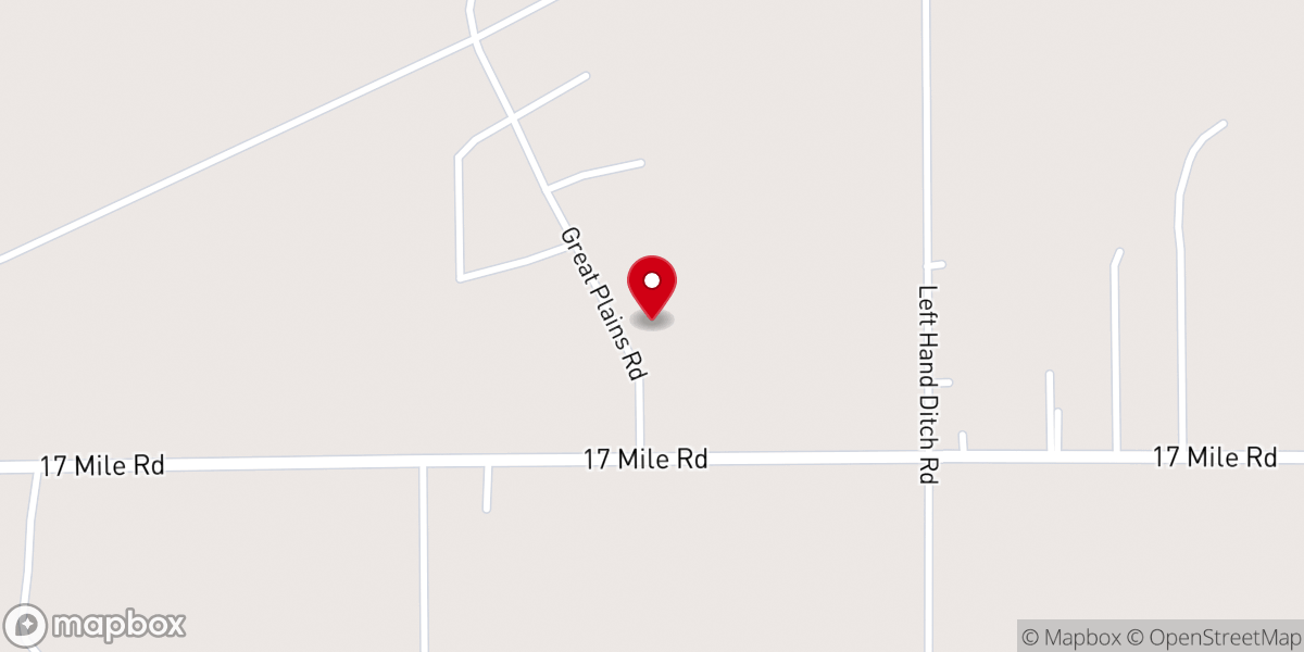 Map showing location of Wind River Family and Community Healthcare