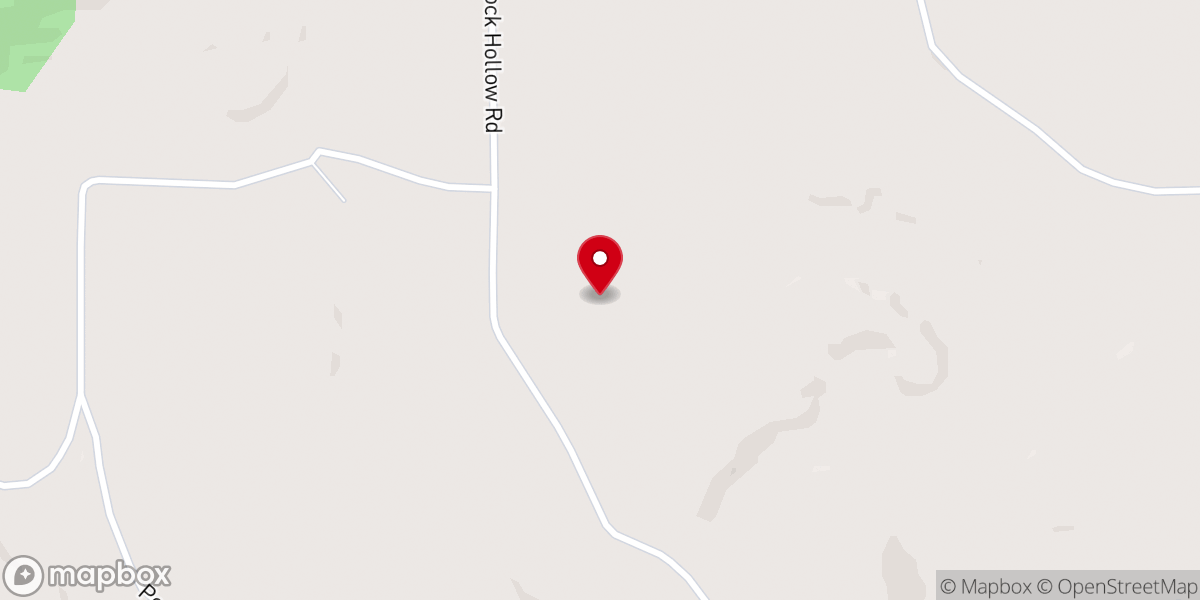 Map showing location of Cedar Grove Assembly of God