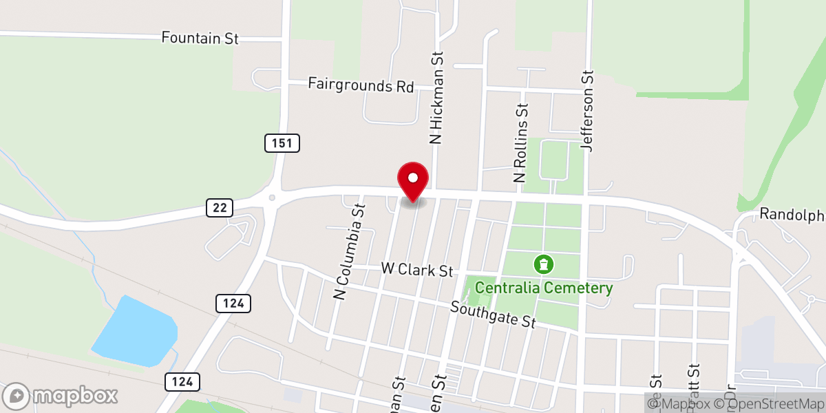 Map showing location of Adventist Community Service Center