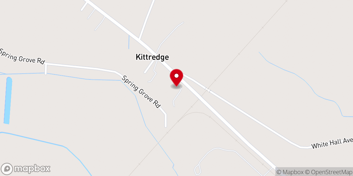 Map showing location of Church Crossing