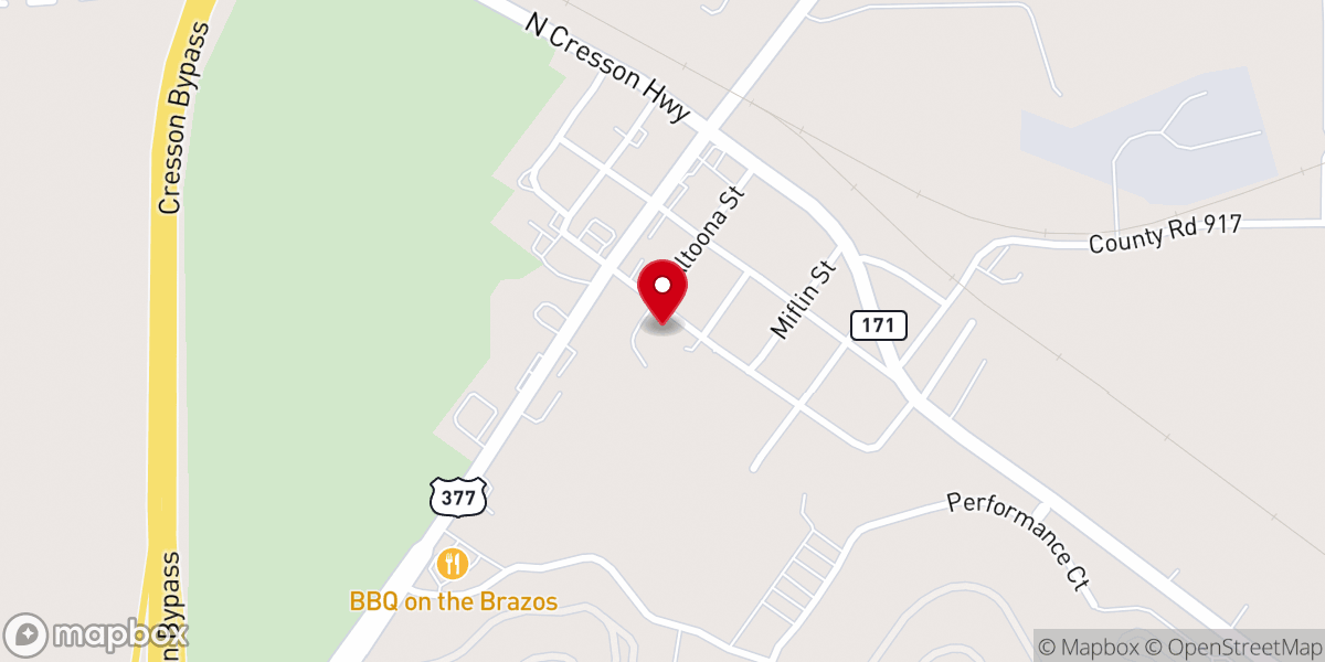 Map showing location of Cresson Community Seventh-day Adventist Church