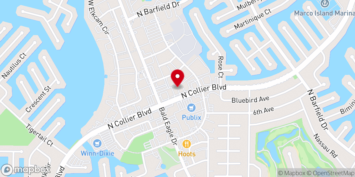 Map showing location of Ciao Bella Ristorante Italiano