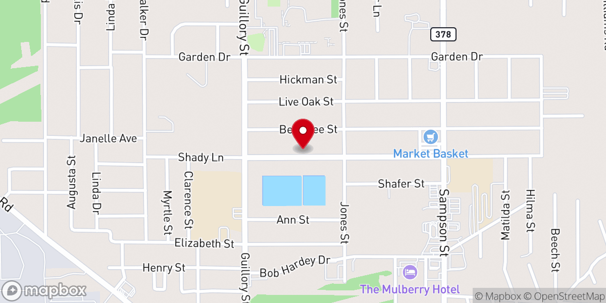 Map showing location of New Life Church of Westlake