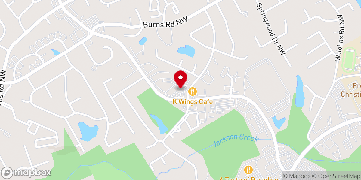 Map showing location of House of Prayer (Russian Speaking Church)