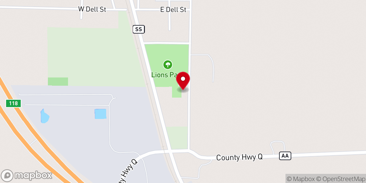 Map showing location of Freedom Community Church (Seventh Day Baptist Church)