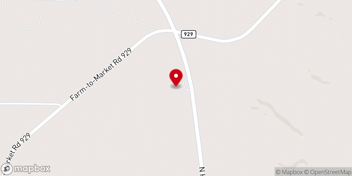 Map showing location of Junction on Route 36