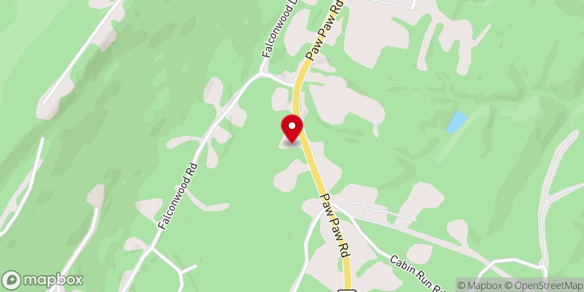 Map showing location of St Peter Rescue Mission