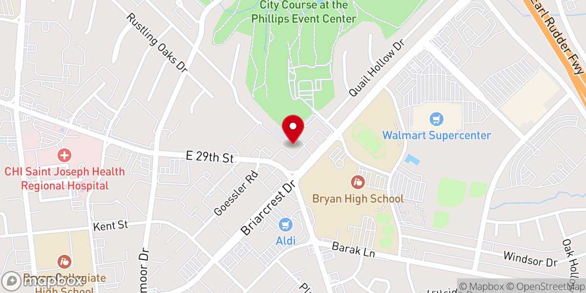 Map showing location of Antioch Community Church