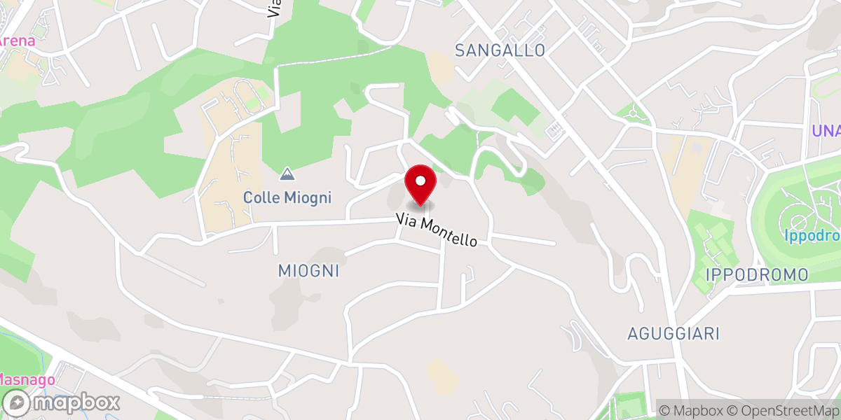 Map showing location of Santuario di Santa Maria della Gioia