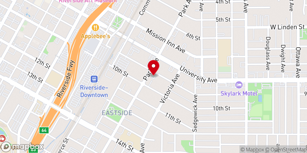 Map showing location of Our Lady of Guadalupe Shrine