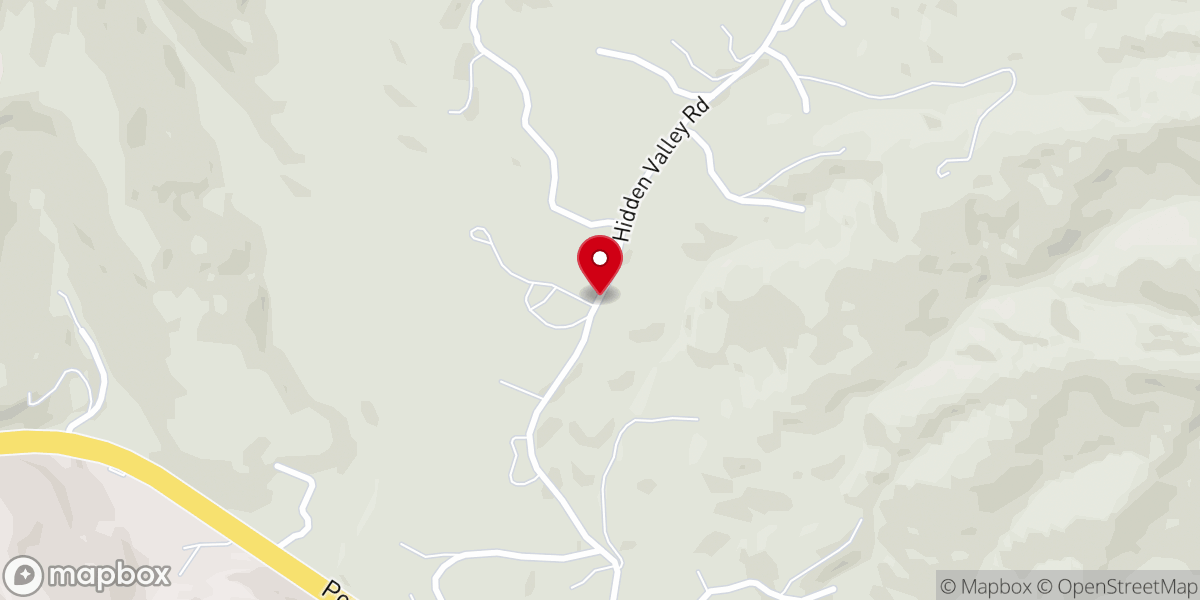 Map showing location of Chestnut Grove Church