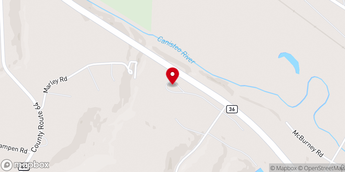 Map showing location of Beacon Church
