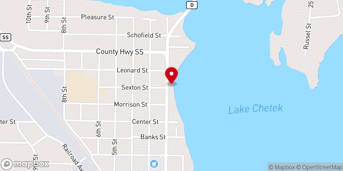Map showing location of Advent Christian Church