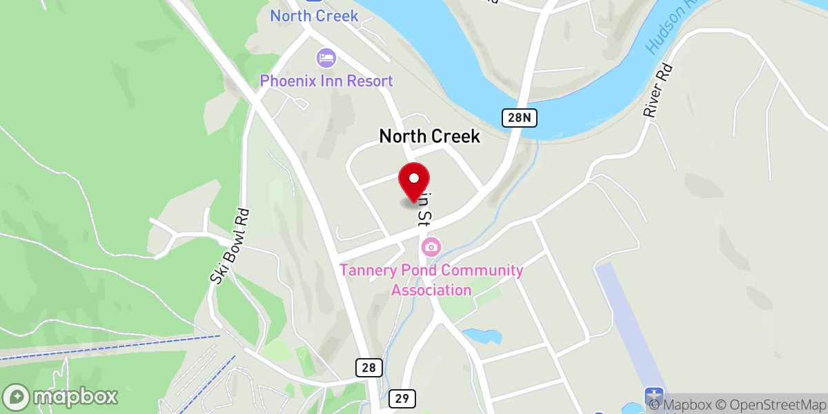 Map showing location of Saint James Catholic Church