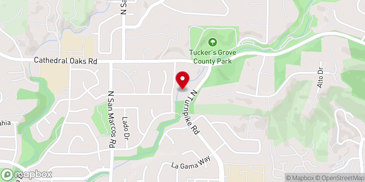 Map showing location of Church of Christ