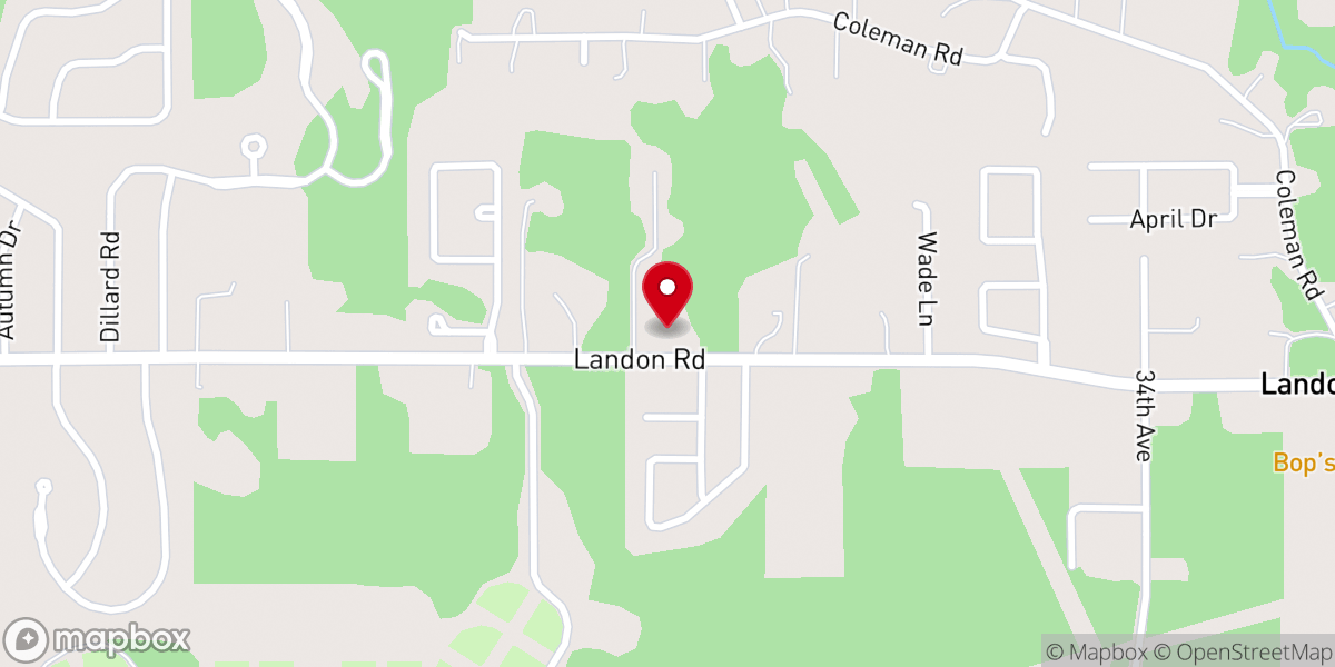 Map showing location of Triumph church of Gulfport