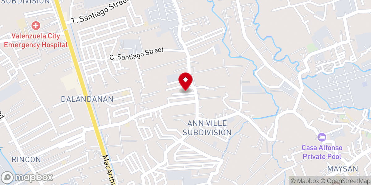 Map showing location of COJC Conquerors Of Jesus Christ Christian Church