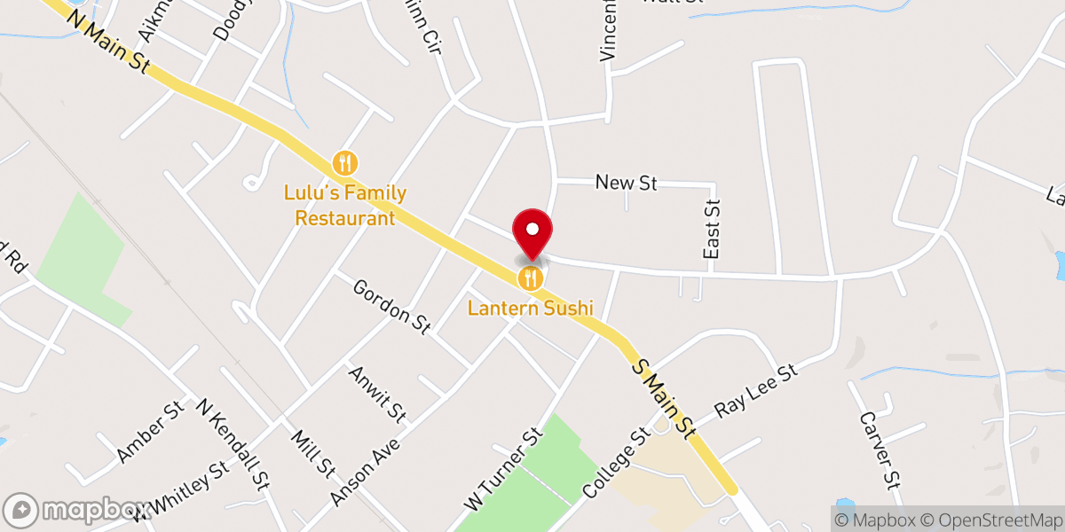 Map showing location of Reservoir Coffee