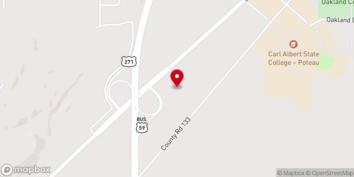 Map showing location of First Assembly of God Church