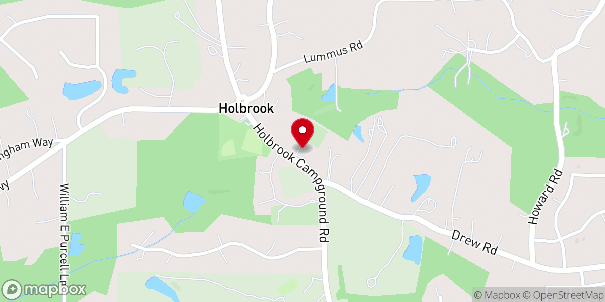 Map showing location of Macedonia United Methodist Church