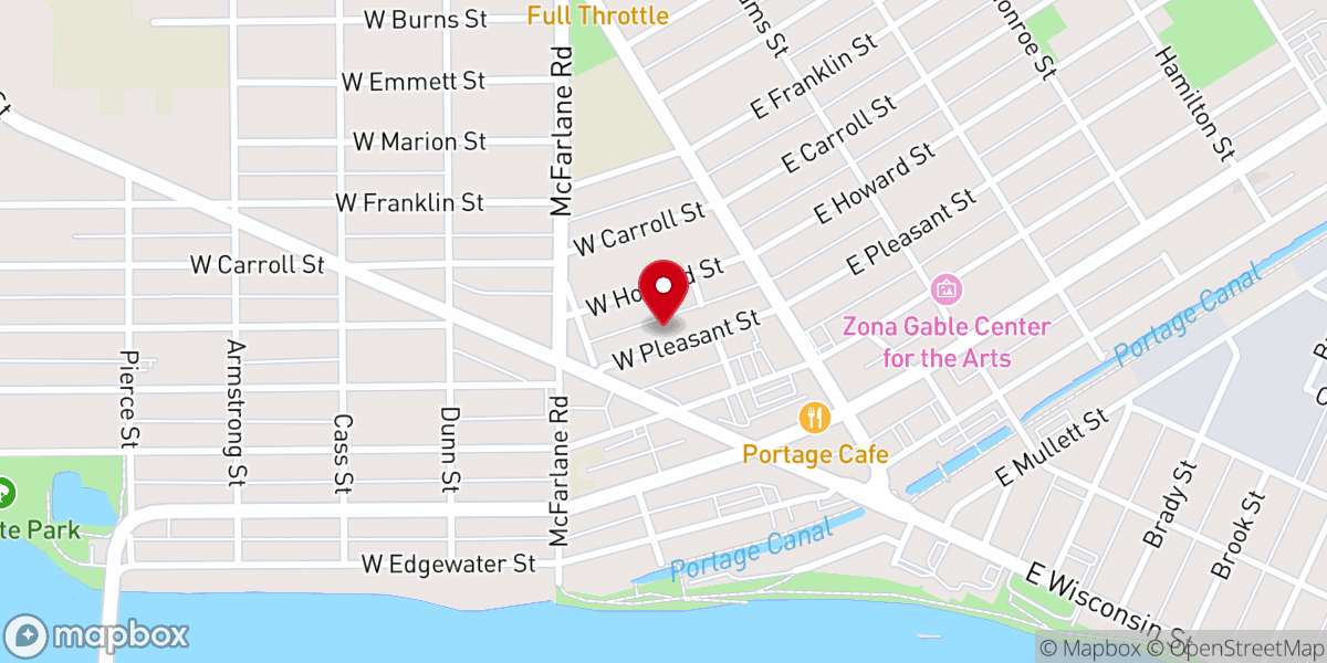 Map showing location of St John the Wonderworker Orthodox Church
