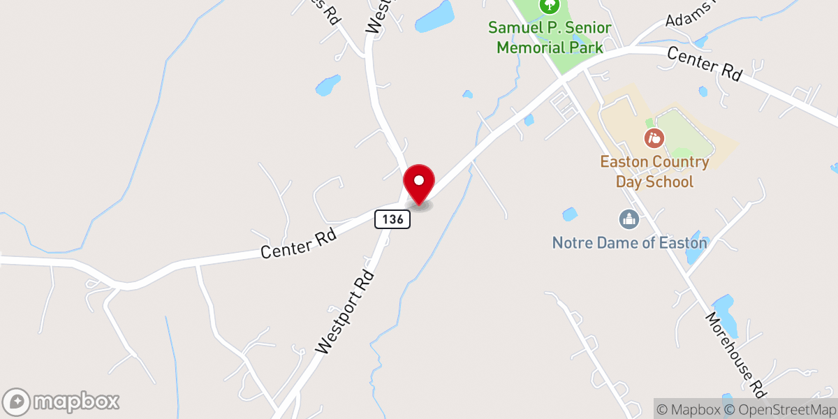 Map showing location of Greiser’s Coffee & Market