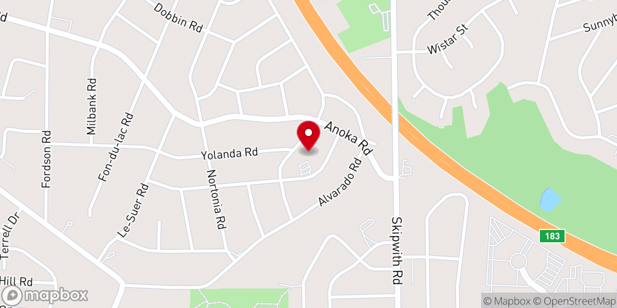 Map showing location of West Richmond Church of the Brethren