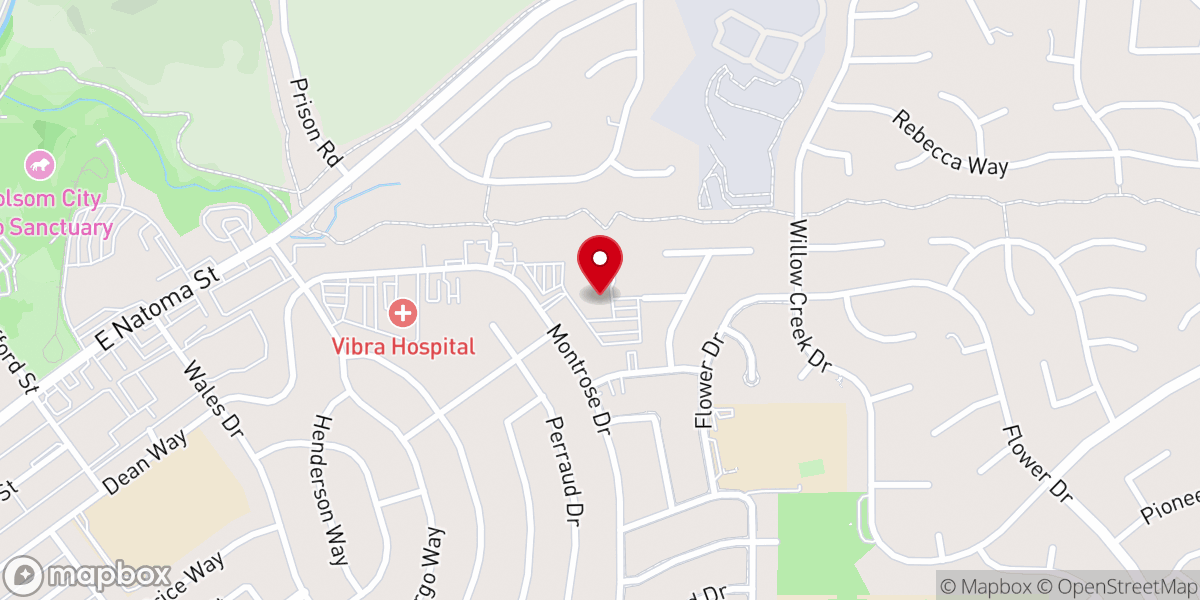 Map showing location of St. John The Baptist Catholic Church