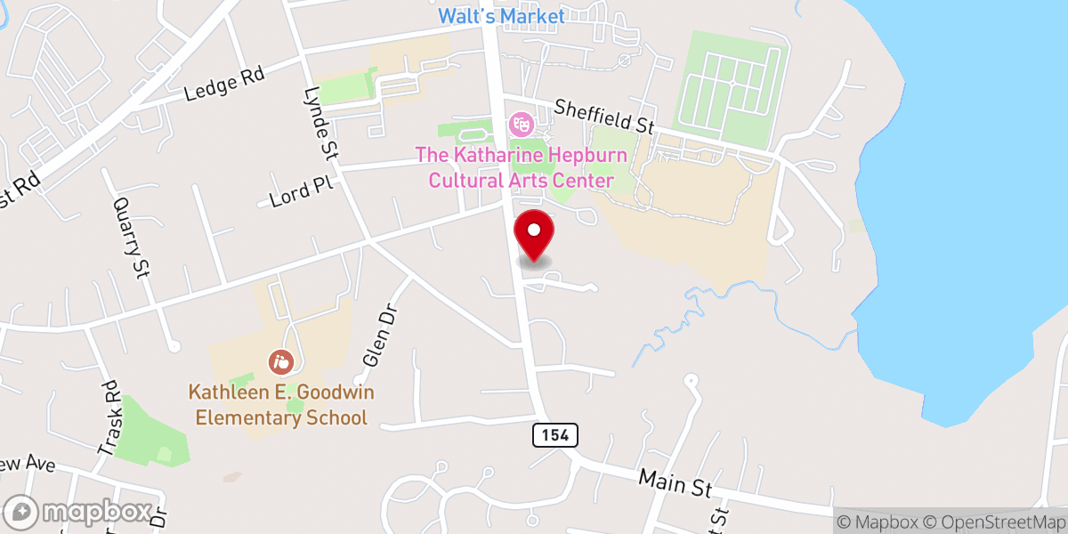 Map showing location of Grace Episcopal Church Rectory, Private Residence
