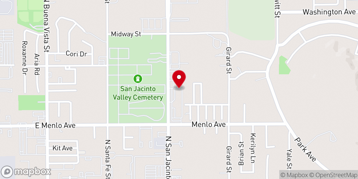 Map showing location of Freedom House