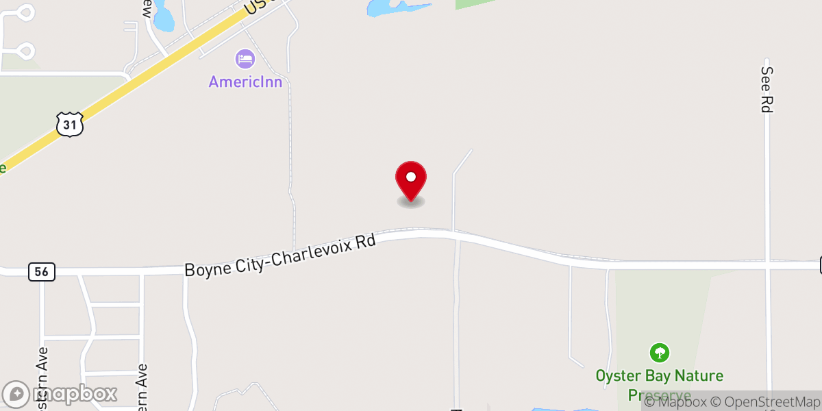 Map showing location of Grace Fellowship Mennonite Church