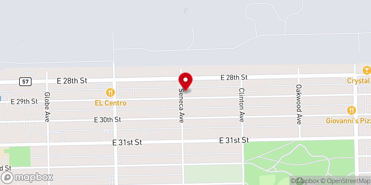 Map showing location of Pentecostal Church of God