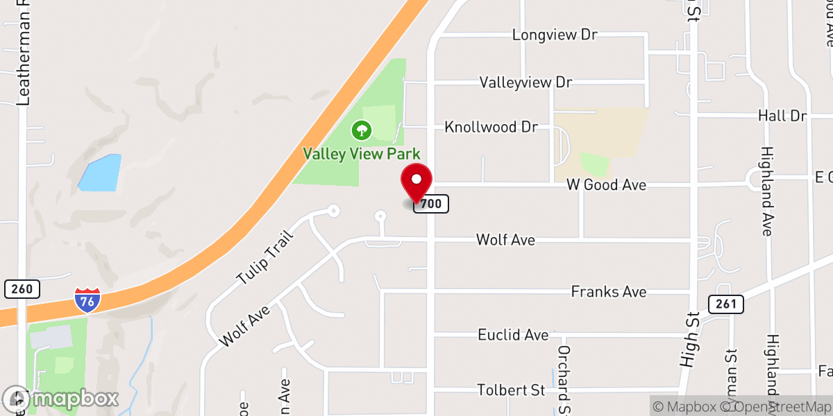 Map showing location of Faiths Foundation Ministries Inc