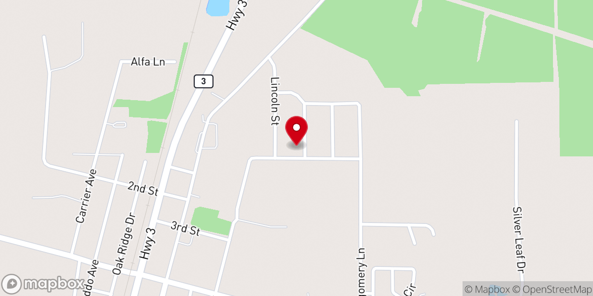 Map showing location of Carolina Bluff Methodist Church