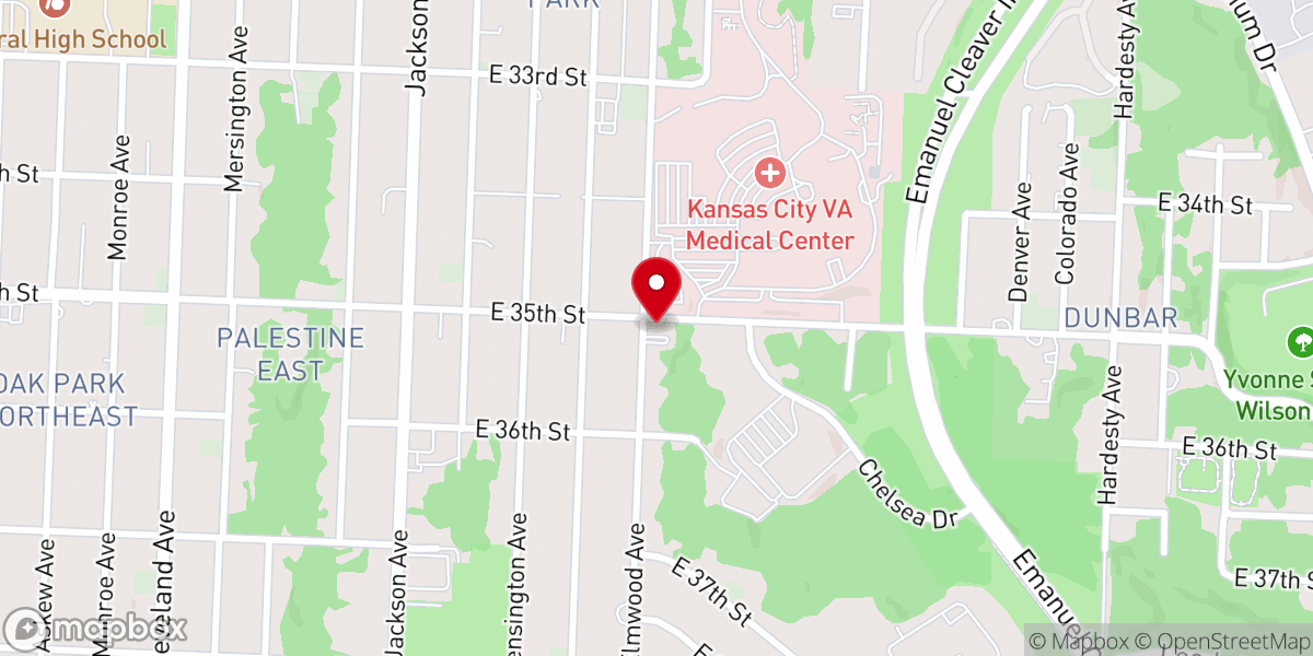 Map showing location of Fellowship Right Baptist Church