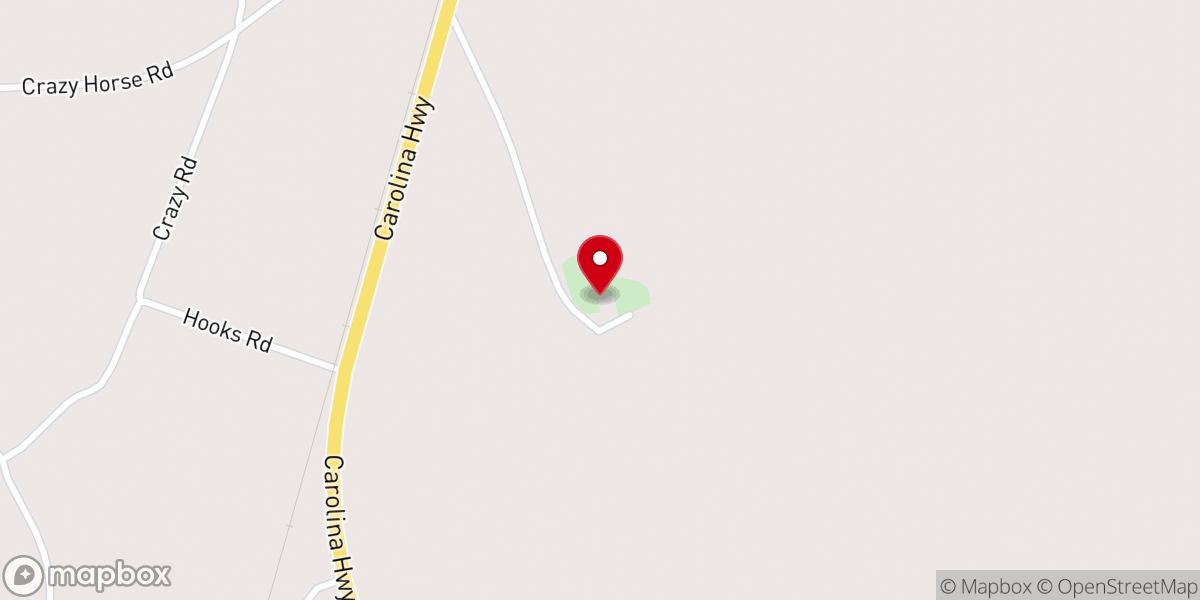 Map showing location of Bethlehem Baptist Church