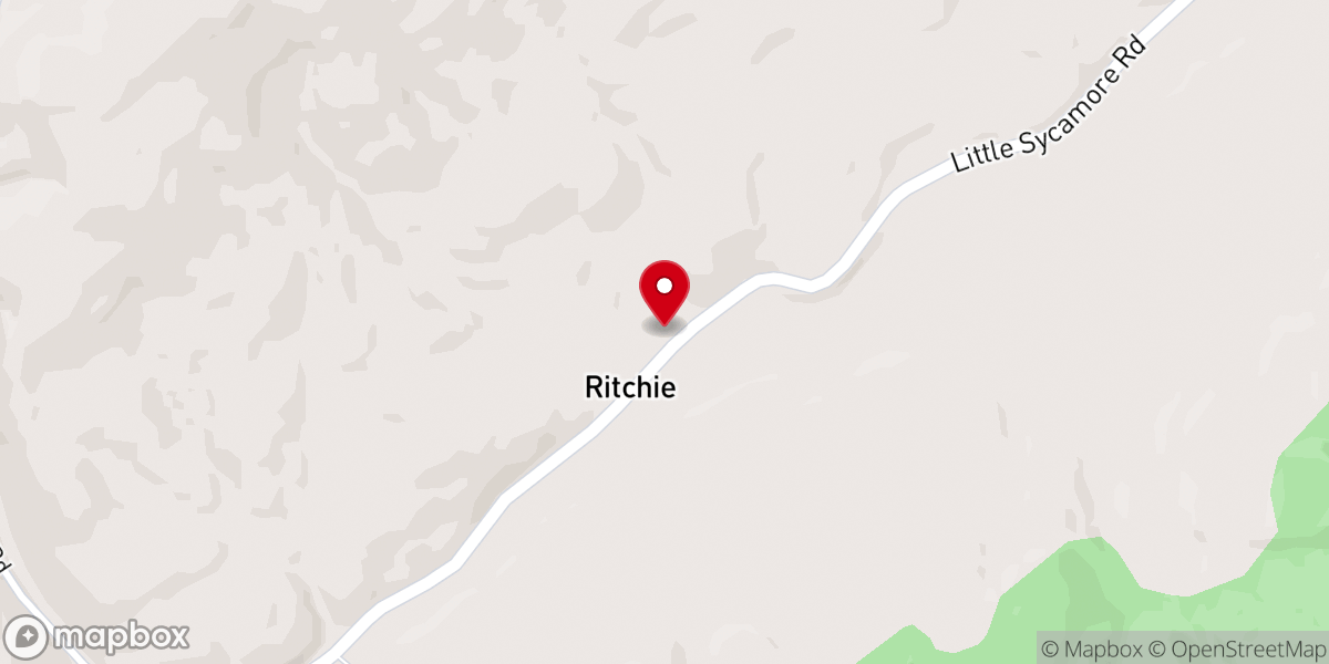 Map showing location of Liberty Missionary Baptist Church