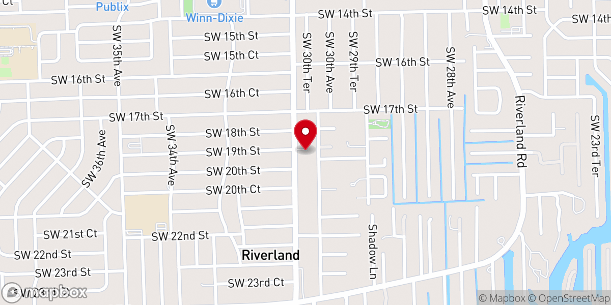 Map showing location of Lighthouse Church of God