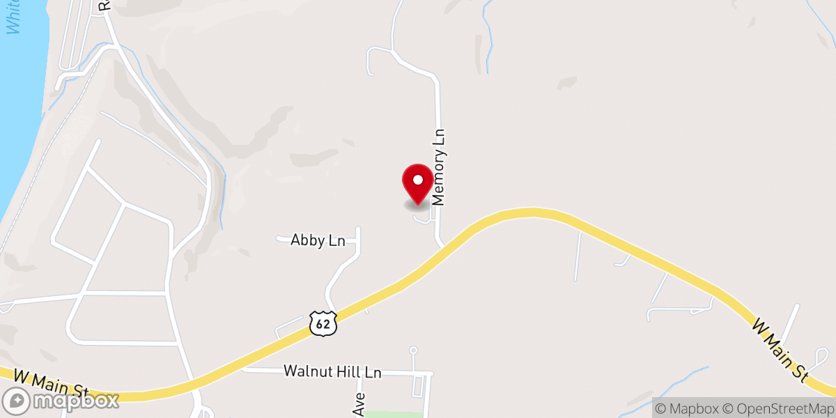 Map showing location of Good Shepherd Methodist Church