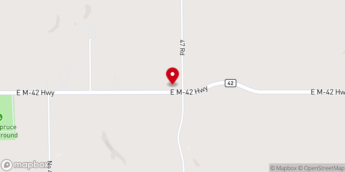 Map showing location of Rollins Church
