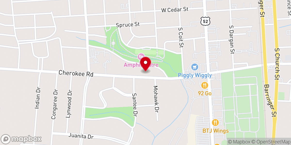 Map showing location of Risen Christian Church International