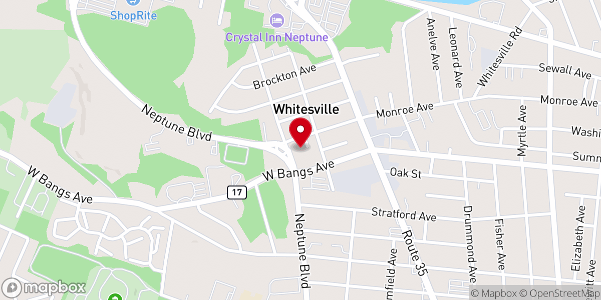 Map showing location of Good Samaritan Church