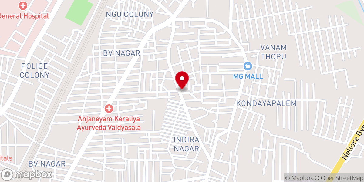Map showing location of Ecclesia Baptist Fellowship