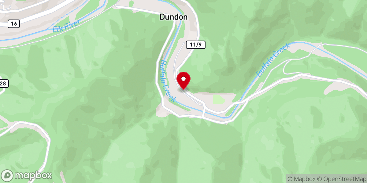 Map showing location of Devil's Sawmill